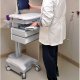 Inused image of Ergotron SV32-51224 StyleView PHD LCD Cart with 4 Drawers and LiFe Powered (white/grey)