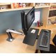 Ergotron 24-317-026 WorkFit-A, Single LD with Worksurface