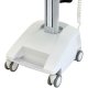 This image shows the base of Ergotron SV32-91211 StyleView PHD LCD Cart with 1 Drawer and Powered (white/grey)
