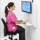 Ergotron 61-081-062 SV Sit-Stand Vertical Lift, High-Traffic