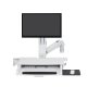Ergotron 45-583-216 StyleView Combo Arm with Worksurface & Pan (white)