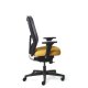 Full Side View of Office Master YS78 Mesh Back Chair