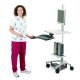 Ergotron ZAH25CG/CG4 Anthro Zido 25 Height Adjustable Cart, Heavy Load