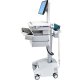 Inused image of Ergotron SV32-91226 StyleView PHD LCD Cart with 6 Drawers and Powered (white/grey)