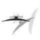 Ergotron TDS-MA-FS-251 TRACE Monitor Mount with Slim-Profile Clamp (white)