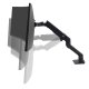 Ergotron 45-475-224 HX Desk Mount Heavy Monitor Arm (matte black)