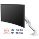 Ergotron 45-475-216 HX Desk Mount Single Monitor Arm (white)
