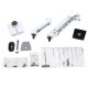 Ergotron 45-475-216 HX Desk Mount Single Monitor Arm (white)