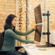 Ergotron 33-091-200 DS100 Dual-Monitor Desk Stand, Vertical