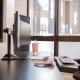 Ergotron 33-322-200 DS100 Dual-Monitor Desk Stand, Horizontal
