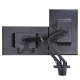 Ergotron MXV Desk Mount Dual Monitor Arm (matte black) 45-496-224