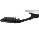 This image shows Keyboard Platform (sold separately) that is on 5GAD Above Desk Adjustable Arm Mechanism (side view)