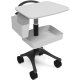 Anthro BZD03SB/CG4 Height Adjustable Compact Healthcare EKG Cart