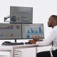 Ergotron LX Desk Mount Triple Monitor Arm