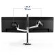 Ergotron 45-549-026 LX Dual Stacking Arm, Tall Pole (polished aluminum)
