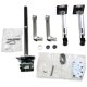 Ergotron 45-549-026 LX Dual Stacking Arm, Tall Pole (polished aluminum)