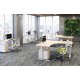 Workrite ASCENT4 EX 3-Stage, 3-Leg Electric Sit-Stand Desk