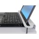 Securely holding a laptop