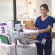 Ergotron SV43-11C0-0 SV Laptop Cart, non-powered, 2 Tall Drawers