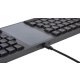Kinesis KB100-W Form Split Touchpad Keyboard