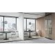 Humanscale Float Gather Round Top Height Adjustable Table