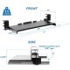 MOUNT-IT! Clamp-On Under Desk Keyboard  and Mouse Drawer Platform - MI-7143