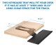 MOUNT-IT! Under Desk Computer Keyboard and Mouse Tray - MI-7135