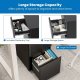 MOUNT-IT! MI-944 Slim Rolling File Cabinet with 3 Drawers