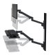 Ergotron 45-696-292 LX Pro Wall Mounted Computer Workstation (black)