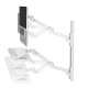 Ergotron 45-696-290 LX Pro Wall Mounted Computer Workstation (white)
