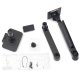 Ergotron 45-626-224 LX Desk Mount Monitor Arm with Low-Profile Clamp (matte black) 