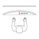 Ergotron 45-682-293 LX Pro Desk Mount Single Monitor Arm (gray)