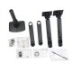 Ergotron LX Dual Monitor Stacking Arm (matte black) - 45-492-224