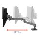 Ergotron 45-684-293 LX Pro Desk Mount Dual Monitor Direct Arm (grey)