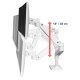 Ergotron 45-690-290 LX Pro Dual Monitor Desk Mount Stacking Arm (white)