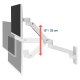 Ergotron 45-683-290 LX Pro Single Monitor Arm Wall Mount (white)