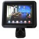 Horizontal View of Archelon APiP01S Secure Protected iPad Enclosure Traditional Table Top Mount