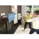 Ergotron 45-361-026 Height Adjustable Wall Mount Arm for TV, LD