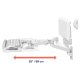 Ergotron 45-685-290 LX Pro Adjustable Wall Mount Keyboard Arm (white)