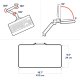 Ergotron 45-685-290 LX Pro Adjustable Wall Mount Keyboard Arm (white)