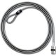 Kensington K64615US Desktop and Peripherals Locking Kit has 8 ft. high-carbon steel cable