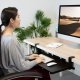 MOUNT-IT! Clamp-On Adjustable Keyboard and Mouse Tray - MI-7147