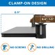 MOUNT-IT! Clamp-On Adjustable Keyboard and Mouse Tray - MI-7147