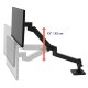 Ergotron 45-708-292 LX Pro Grommet Mount Desk Monitor Arm (black) BACK ORDER TILL AUGUST 2026, SUBJECT TO CHANGE