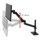 Ergotron 45-709-292 LX Pro Grommet Mount Desk Monitor Arm, Tall Pole (black)