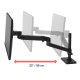Ergotron 45-709-292 LX Pro Grommet Mount Desk Monitor Arm, Tall Pole (black)