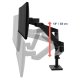 Ergotron 45-710-292 LX Pro Dual Stacking Arm, Grommet Mount (black)