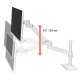 Ergotron 45-709-290 LX Pro Grommet Mount Arm, Tall Pole (white)