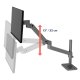 Ergotron 45-709-293 LX Pro Desk Monitor Grommet Mount Arm, Tall Pole (grey)