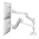 Ergotron 45-710-290 LX Pro Two Monitor Stacking Arm, Grommet Mount (white)